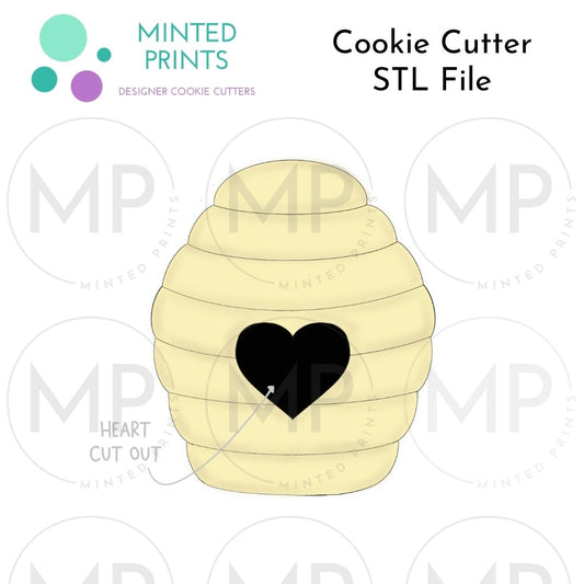 Beehive Cookie Cutter STL DIGITAL FILE