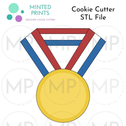Medal Cookie Cutter STL DIGITAL FILE