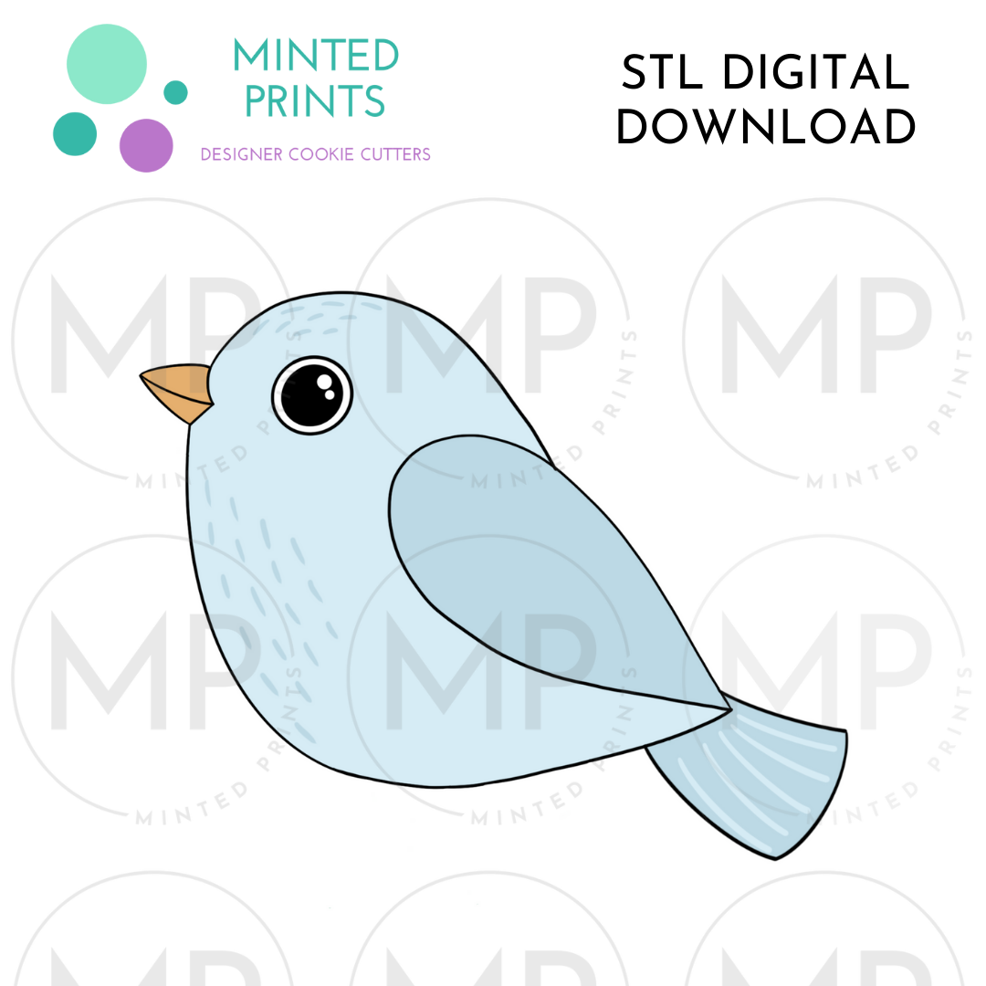 2024 Bird Cookie Cutter STL DIGITAL DOWNLOAD