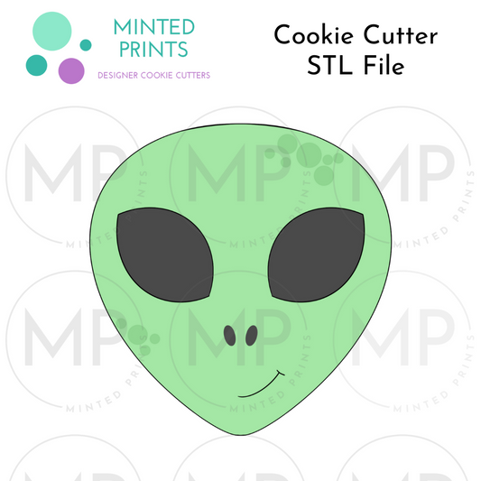 Alien Cookie Cutter STL DIGITAL FILE