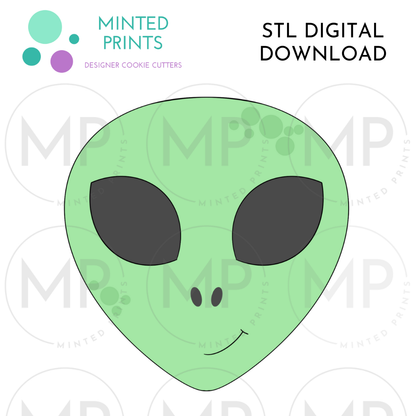 Alien Cookie Cutter STL DIGITAL DOWNLOAD