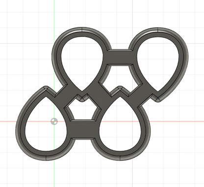 Almond Cookie Cutter and STL File