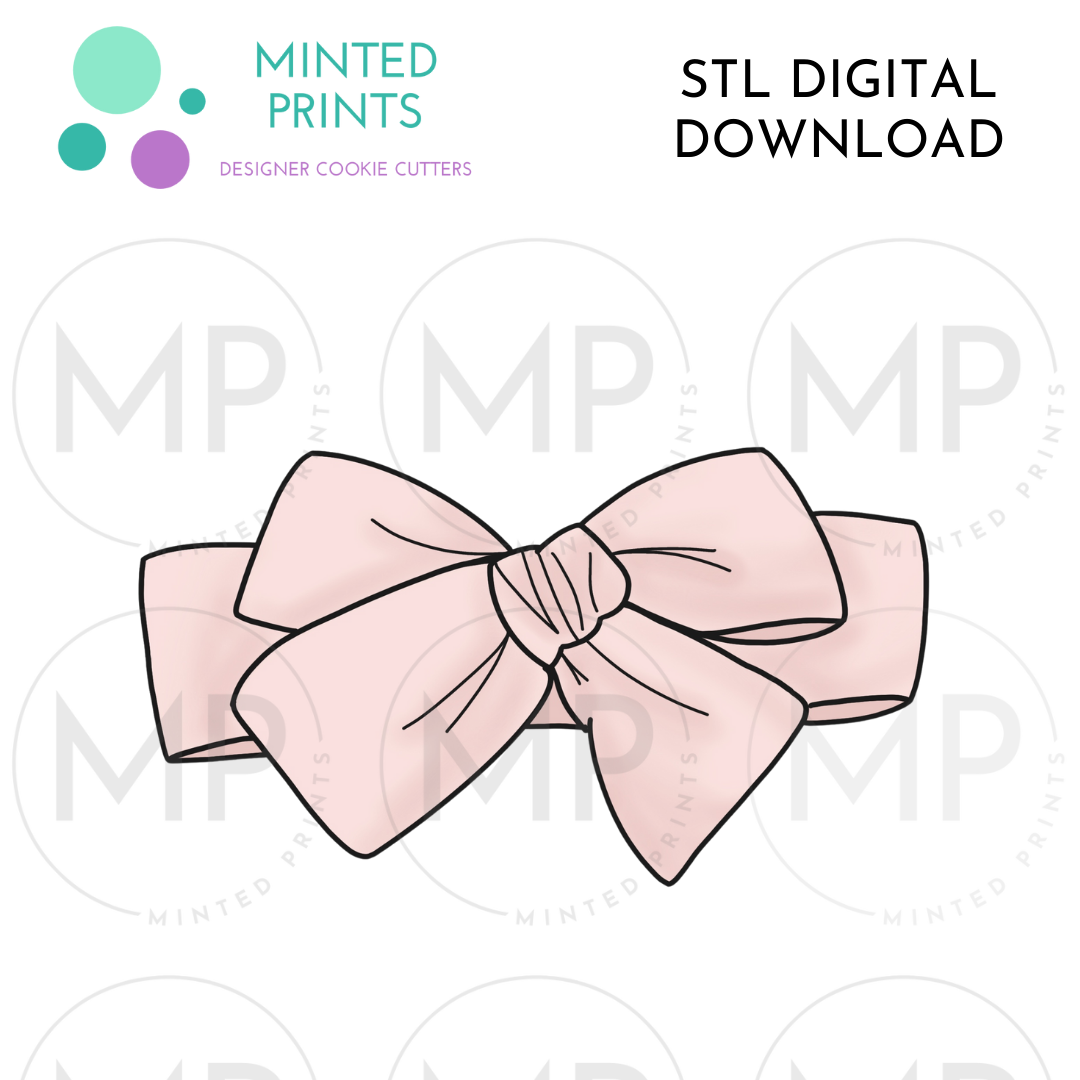 Baby Headband Cookie Cutter STL DIGITAL DOWNLOAD