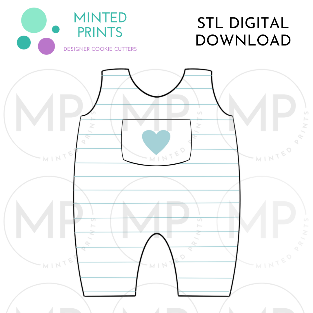 Baby Jumper 2 Cookie Cutter STL DIGITAL DOWNLOAD