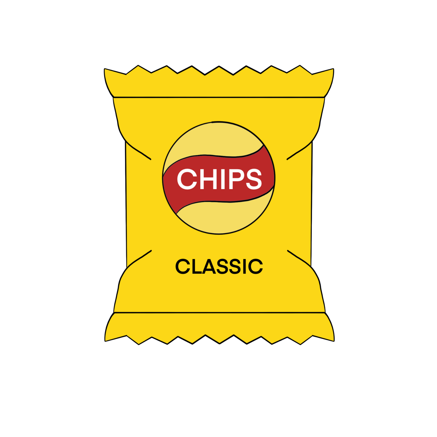 Potato Chip and Bag Set Cookie Cutter & STLs