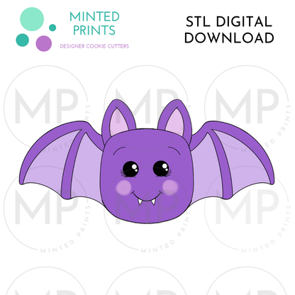 Bat Cookie Cutter STL DIGITAL DOWNLOAD