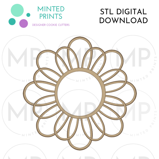 Boho Frame Cookie Cutter STL DIGITAL DOWNLOAD