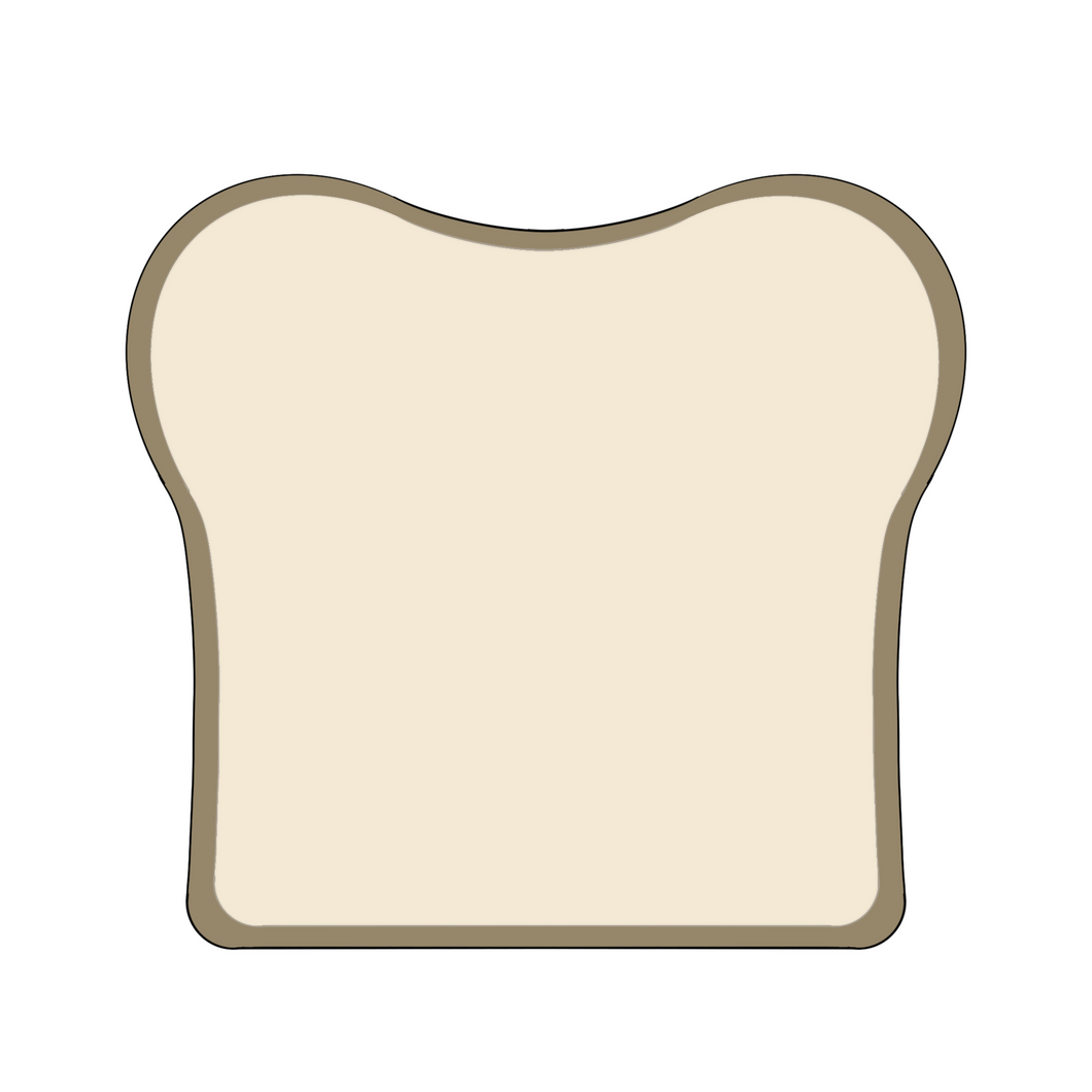 Bread / Toast Cookie Cutter & STLs