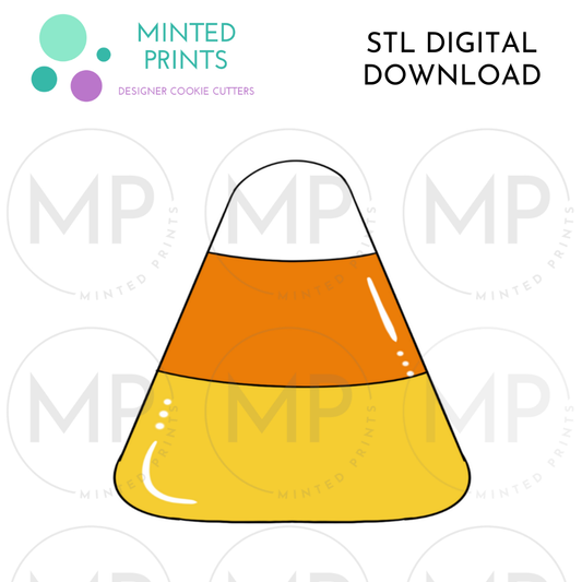 Candy Corn Cookie Cutter STL DIGITAL DOWNLOAD