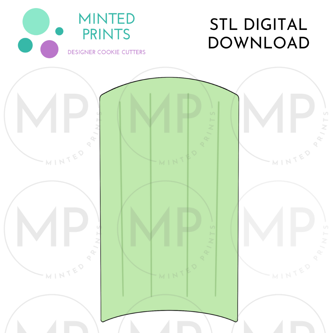 Celery Stick Cookie Cutter STL DIGITAL DOWNLOAD