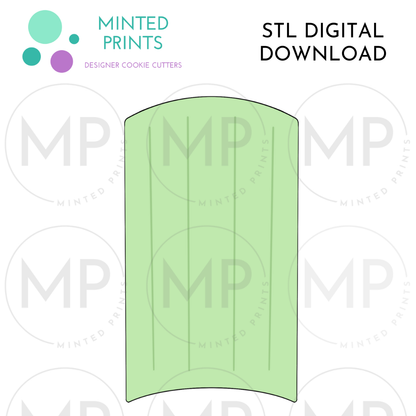 Celery Stick Cookie Cutter STL DIGITAL DOWNLOAD