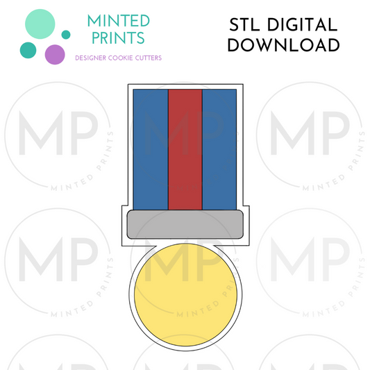 Circle Award Cookie Cutter STL DIGITAL DOWNLOAD