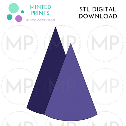 Cone Tree Pair Cookie Cutter STL DIGITAL DOWNLOAD