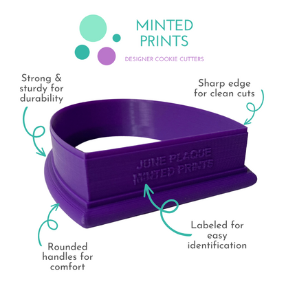 Folded Map Cookie Cutter STL DIGITAL DOWNLOAD