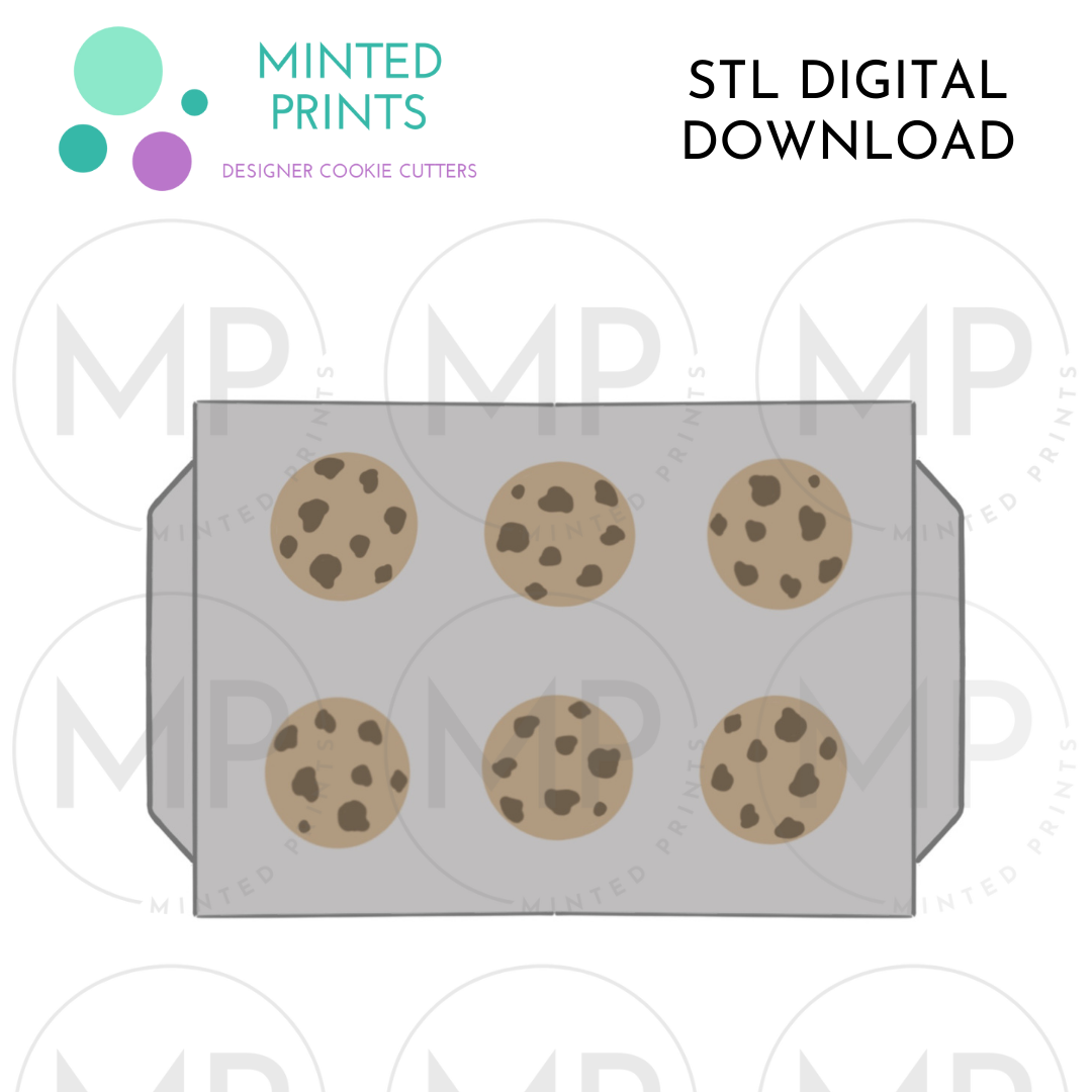 Cookie Sheet Cookie Cutter STL DIGITAL DOWNLOAD