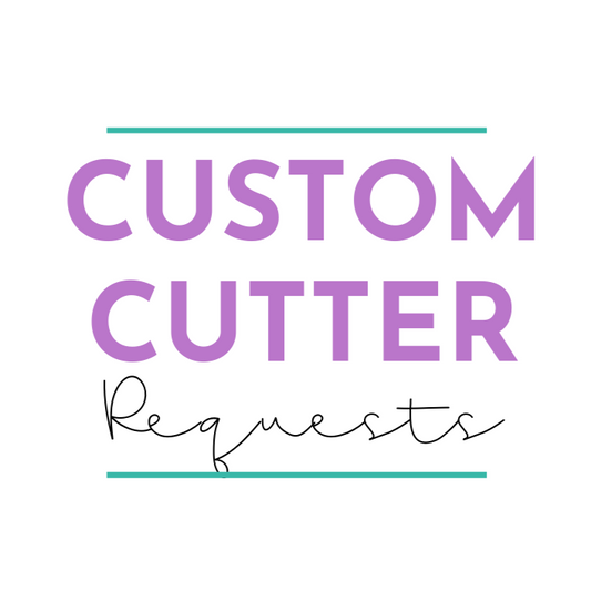 Custom Cookie Cutter STL File Request