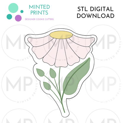 Daisy 2024 Cookie Cutter STL DIGITAL DOWNLOAD