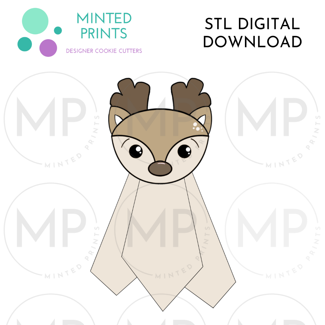 Dear Blanket Cookie Cutter STL DIGITAL DOWNLOAD