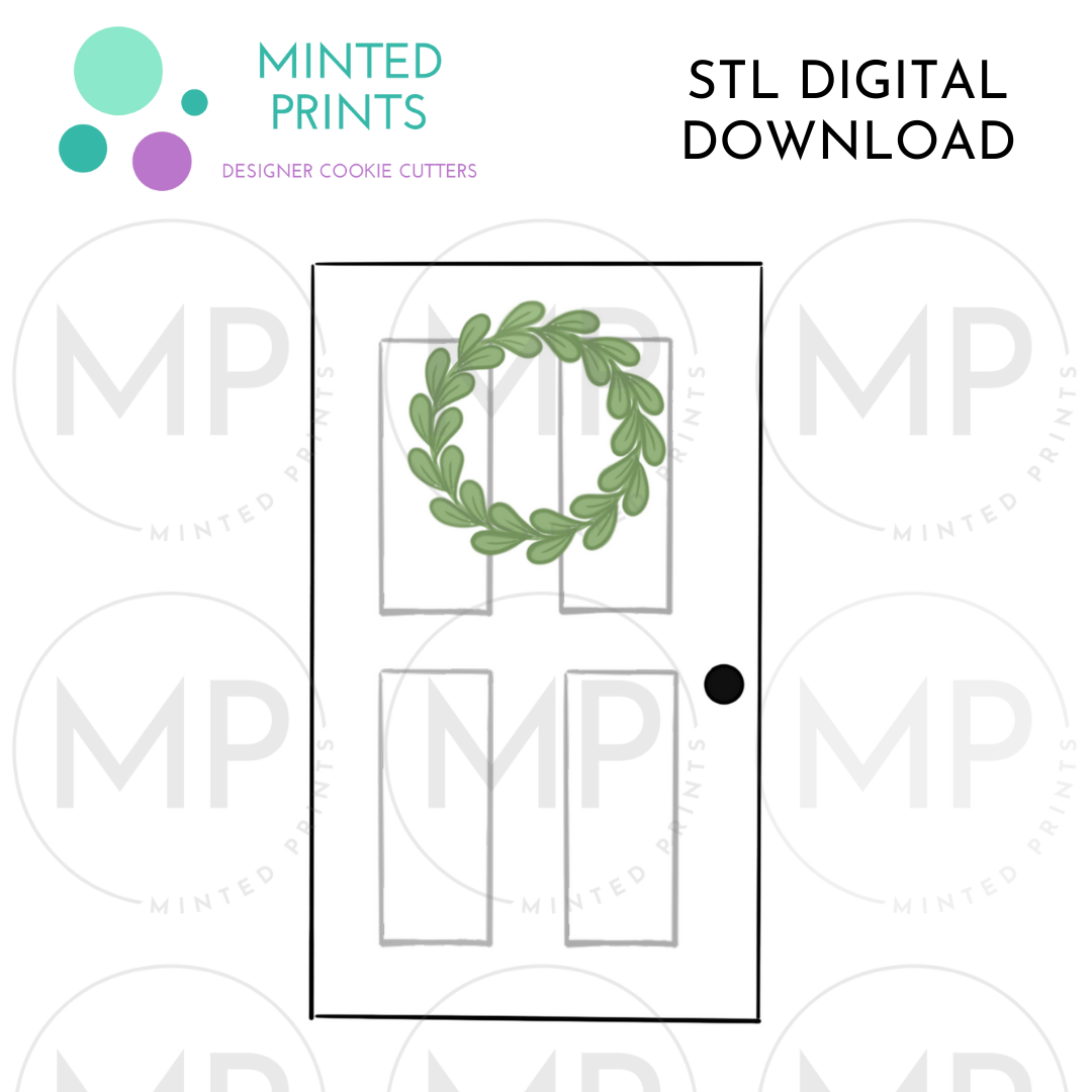 Door Cookie Cutter STL DIGITAL DOWNLOAD