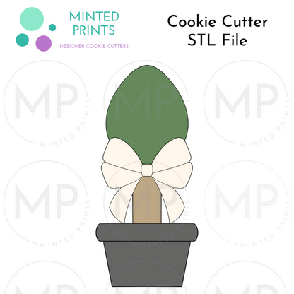 Egg Topiary Cookie Cutter STL DIGITAL FILE