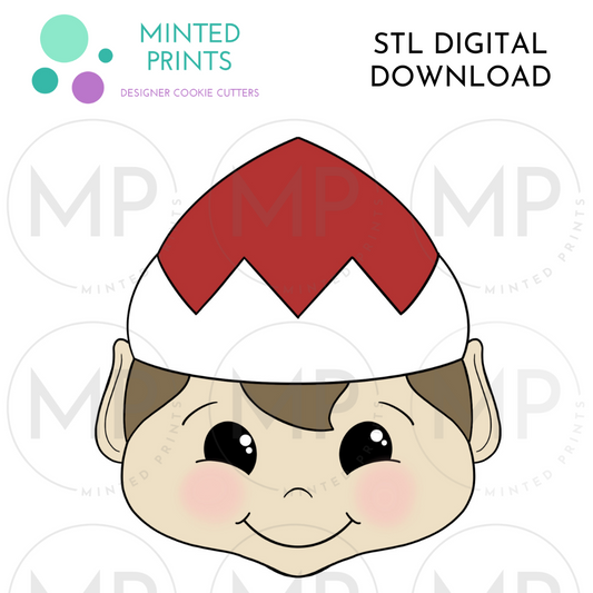 Elf Boy 2023 Cookie Cutter STL DIGITAL DOWNLOAD