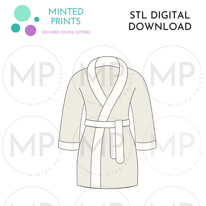 Full Robe Cookie Cutter STL DIGITAL DOWNLOAD