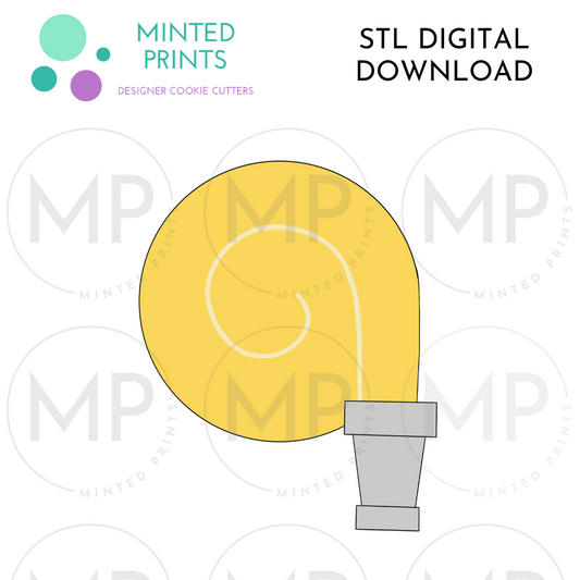 Full Fire Hose Cookie Cutter STL DIGITAL DOWNLOAD