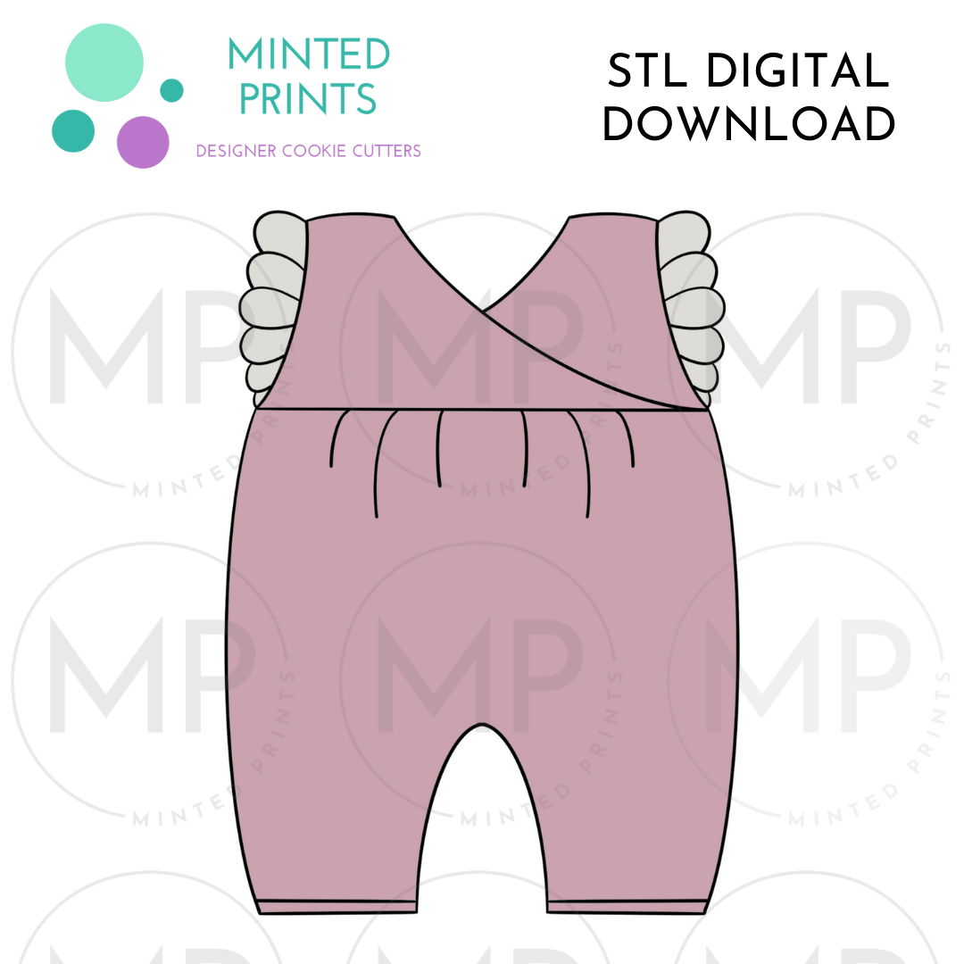 Girly Jumper 2 Cookie Cutter STL DIGITAL DOWNLOAD