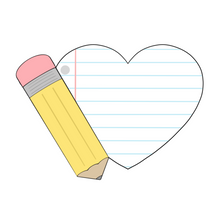 Load image into Gallery viewer, Heart with Pencil Cookie Cutter &amp; STLs
