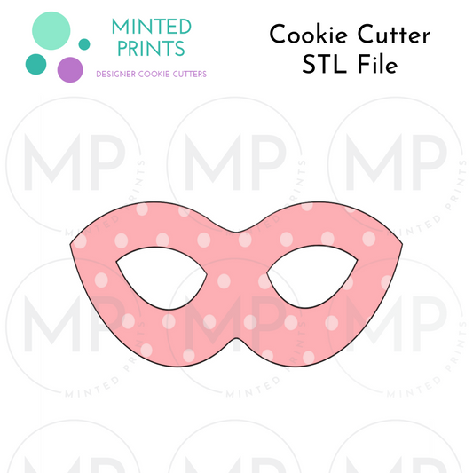 Hero Mask Cookie Cutter STL DIGITAL FILE