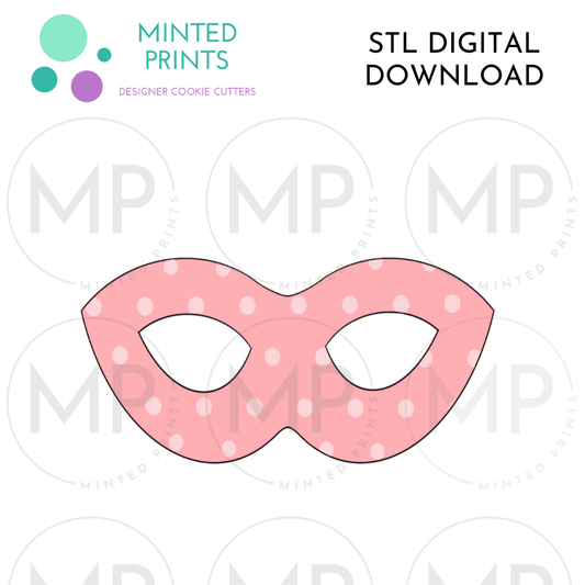 Hero Mask Cookie Cutter STL DIGITAL DOWNLOAD