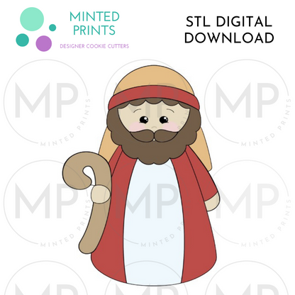 Joseph Cookie Cutter STL DIGITAL DOWNLOAD