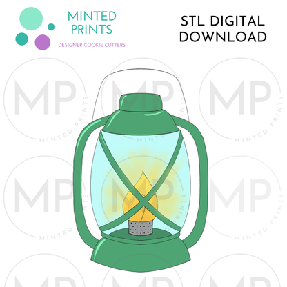 Lantern Cookie Cutter STL DIGITAL DOWNLOAD