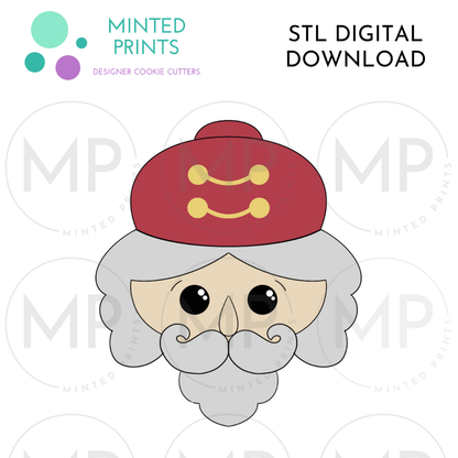 Nutcracker Head 2024 Cookie Cutter STL DIGITAL DOWNLOAD