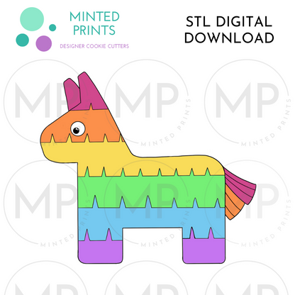 Pinata Cookie Cutter STL DIGITAL DOWNLOAD