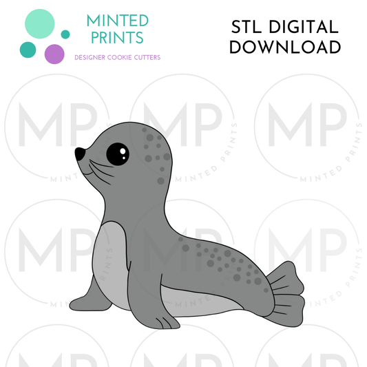 Seal Cookie Cutter STL DIGITAL DOWNLOAD