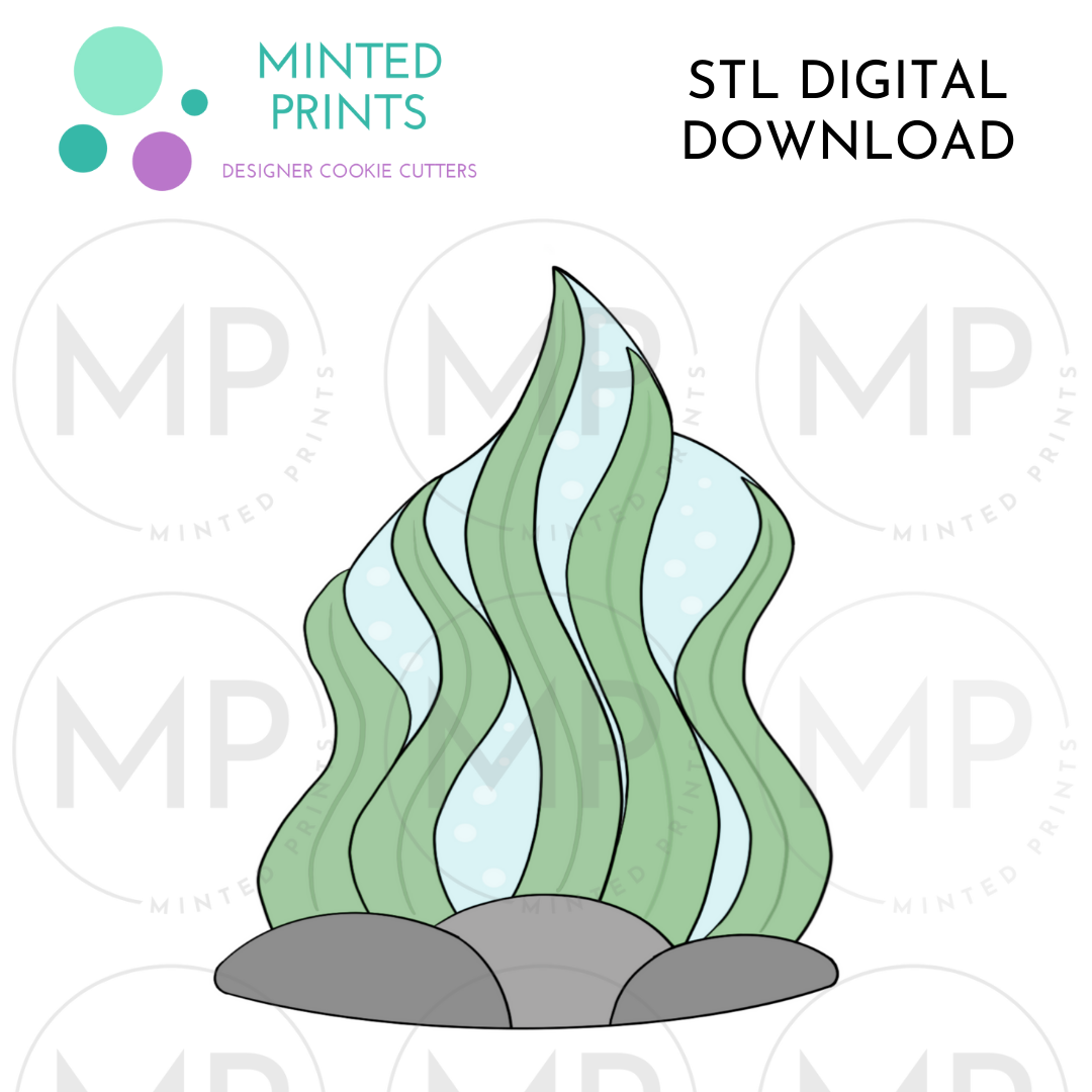 Seaweed (2023) Cookie Cutter STL DIGITAL DOWNLOAD