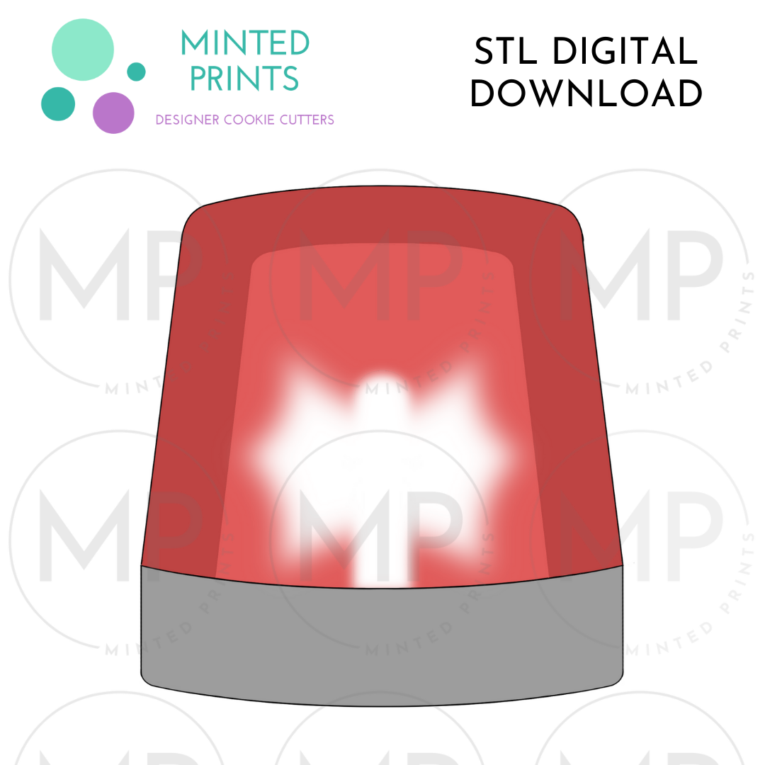 Siren Cookie Cutter STL DIGITAL DOWNLOAD