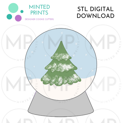 Winter Set of 12 Cookie Cutter STL DIGITAL DOWNLOAD