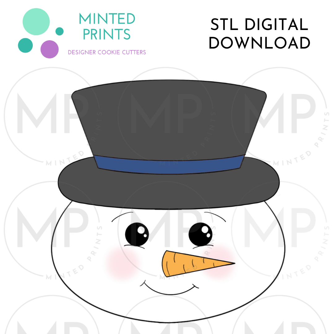 Winter Set of 12 Cookie Cutter STL DIGITAL DOWNLOAD