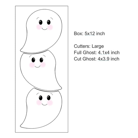 Stacked Ghosts Puzzle Cutter & STLs