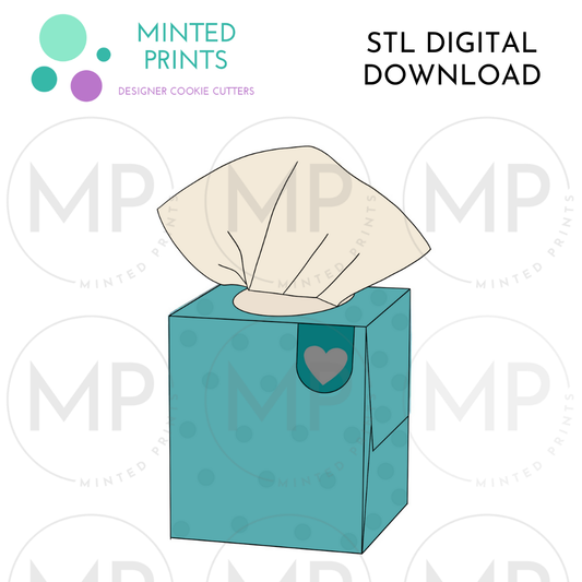 Tissue Box Cookie Cutter STL DIGITAL DOWNLOAD