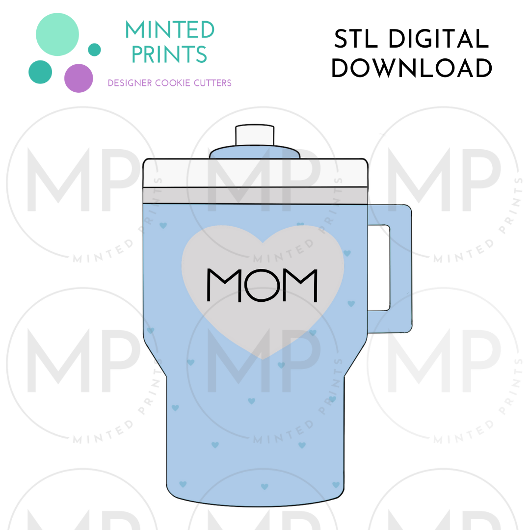 Tumbler Cookie Cutter STL DIGITAL DOWNLOAD