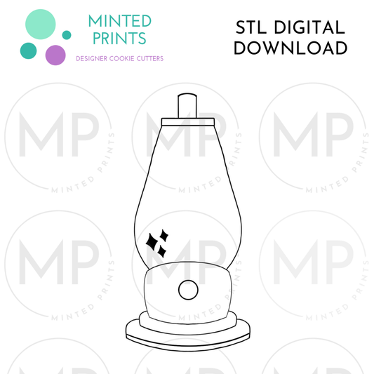 Vacuum Cookie Cutter STL DIGITAL DOWNLOAD