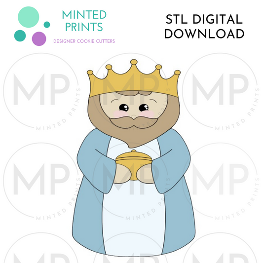 Wise Man 2 Cookie Cutter STL DIGITAL DOWNLOAD