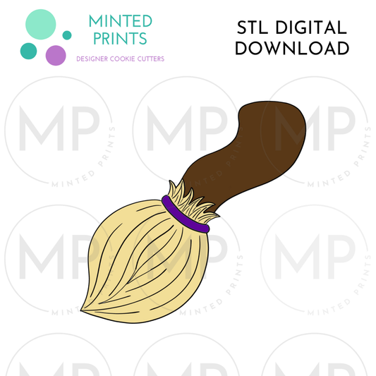 Witch Broom Cookie Cutter STL DIGITAL DOWNLOAD