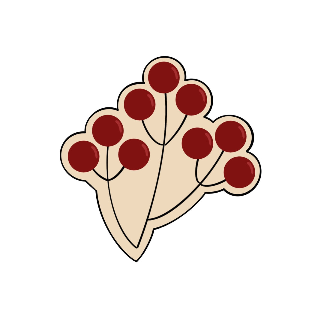 Berry Branch Cookie Cutter