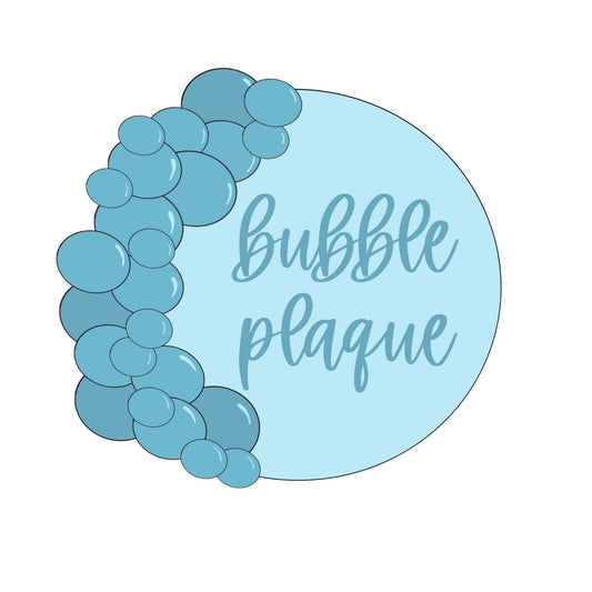 Bubble Plaque Cookie Cutter STL Digital File