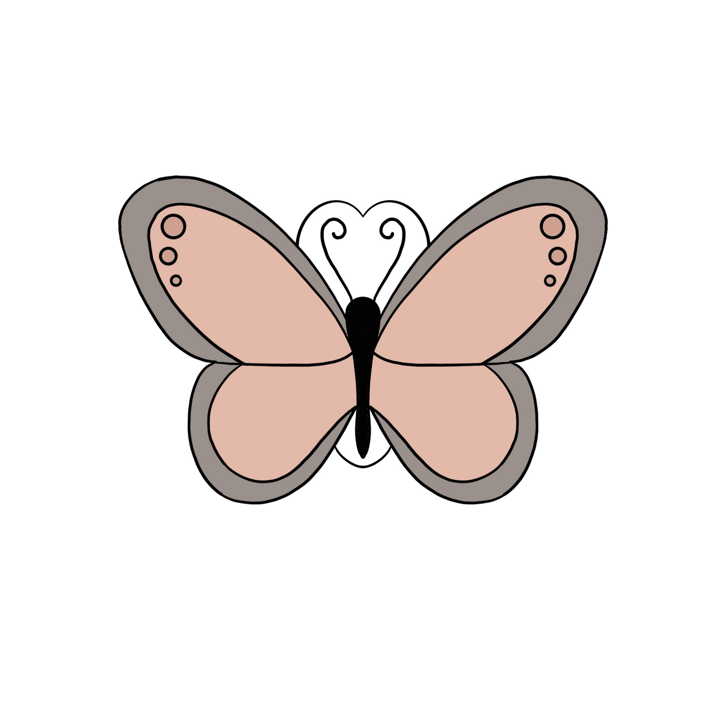 Butterfly Cookie Cutter STL Digital File
