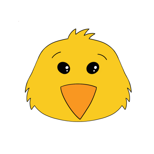 Chick Head Cookie Cutter STL Digital File
